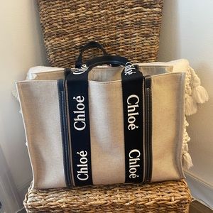 Chloe Woody Tote Bag Large
